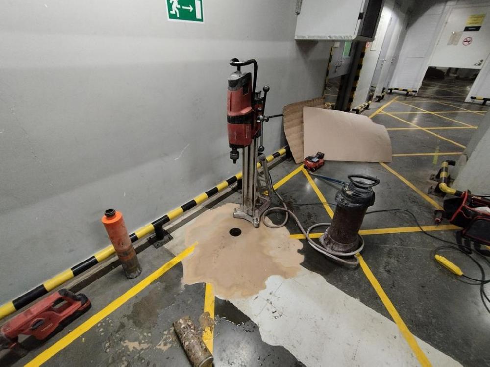 Строительно-техническое исследование пола на объекте